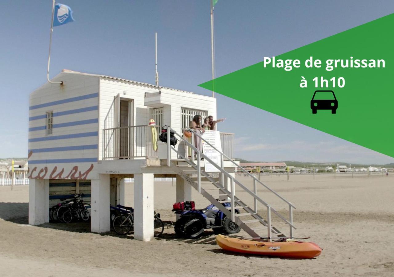 Le Cathare-Limoux-Wifi-Parking Free-Oc-Keys Appartement Buitenkant foto
