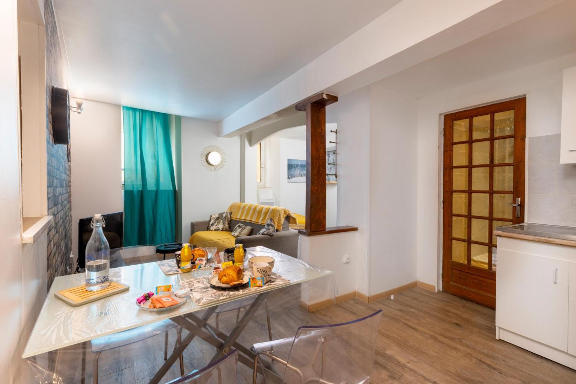 Le Cathare-Limoux-Wifi-Parking Free-Oc-Keys Appartement Buitenkant foto